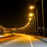 Conical urban lamp-post octagonal