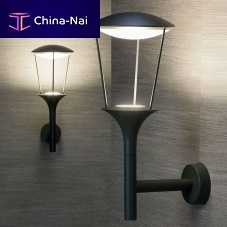 Contemporary wall light Pharosoutdooraluminumlantern