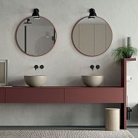 Contemporary wall light Arm miniindoormetalglass