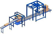 Layer palletizer industrialautomatic