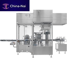 Vial capping system for the pharmaceutical industryrotaryin-line