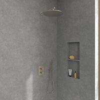 Wall-mounted shower head UNIVERSAL : TVC000003000XXroundraincommercial