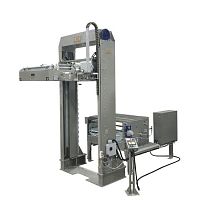 Low level infeed palletizer PAL-108DAfor cartonsfor cardboard boxespackage