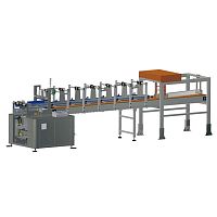 Pick-and-place case packer LZX-18Fautomaticbottlecarton