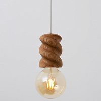 Pendant lamp BARLEY CB9oakcontemporarycorded