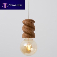 Pendant lamp BARLEY CB9oakcontemporarycorded