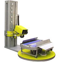 Semi-automatic packaging machine HU-6000 seriesheat-shrink filmpallet