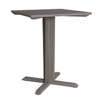 Contemporary high bar table SKAALceramicmarblemetal base
