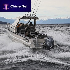 Outboard day fishing boat 1850 Supercab X1wheelhousealuminum6-person max.