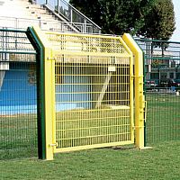 Galvanised steel garden gate LINEA SPORTelectro-welded steel