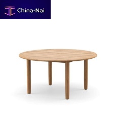 Contemporary dining table TIBBOteakteak baseround