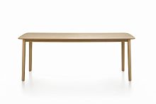 Scandinavian design dining table WOLFGANGwoodenrectangularcommercial