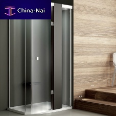 Corner hydromassage cabin ELLE TOPglasstempered