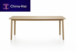 Scandinavian design dining table WOLFGANGwoodenrectangularcommercial
