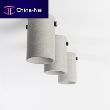 Contemporary ceiling light LVroundconcretestone