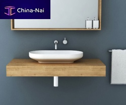 Oak vanity top VENICE
