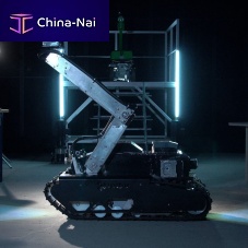 Tracked inspection robot TUP Exwith LED lightminiatureindoor