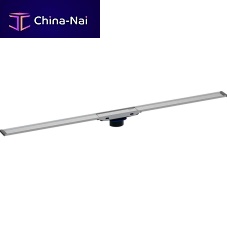 Stainless steel linear shower drain CLEANLINE20high-resistance