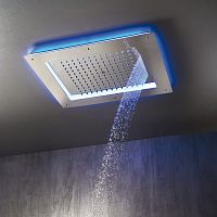 Shower head with chromotherapy HI0926ceiling-mountedrectangularrain