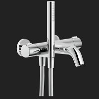 Shower mixer tap LIKID: LK00010/2CRfor bathtubwall-mountedbrass