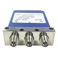 SPDT switch CCR-40K/CR-40K seriescoaxialactuatorelectromechanical