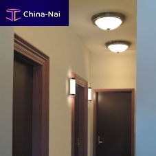 Traditional ceiling light WINDSORroundglassaluminum