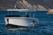 Outboard day cruiser 21 dieselgasolineplaning hull