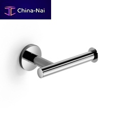 Wall-mounted toilet roll holder NAPIE 53061brasschromehome