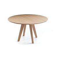 Contemporary table MathildaMDFoak baserectangular