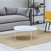 Contemporary coffee table TULOUsteelroundhome