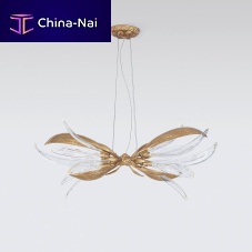 Contemporary chandelier SHELTER MEDIUMglass15 lightcommercial