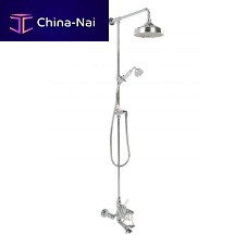 Double-handle shower mixer tap WH2292for bathtubwall-mountedthermostatic
