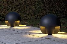 Urban bollard light DALTON contemporarymetalfluorescent