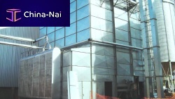 Finned tube heat exchanger air/watersteelindustrial