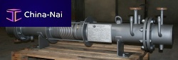 Shell and tube heat exchanger liquid/liquidfuelpressure