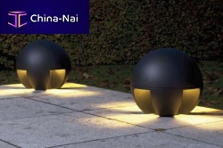 Urban bollard light DALTON contemporarymetalfluorescent