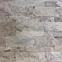 Natural stone wall cladding panel TRAVERTINinteriorexteriorglued