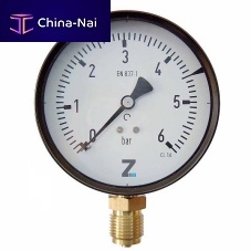 Dial pressure gauge threadedBourdon tubecalibration