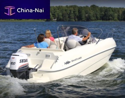 Outboard day cruiser SUNBREEZE 226opendual-consolefiberglass
