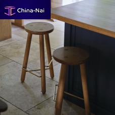 Contemporary bar stool Oneoakashoak base
