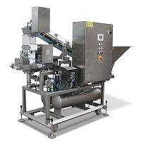 Volumetric dosing dispenser DVS 50for solidsfor pasty productsfor ready-meal production line