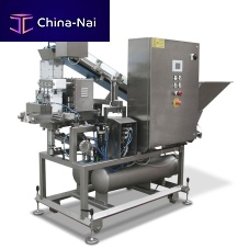 Volumetric dosing dispenser DVS 50for solidsfor pasty productsfor ready-meal production line