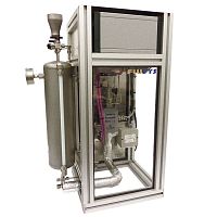 Gas blowing evaporator processgas