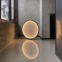 Floor lamp luna F900aluminumopalcontemporary