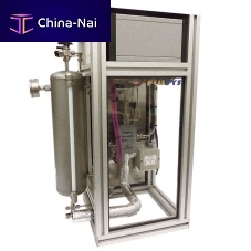 Gas blowing evaporator processgas