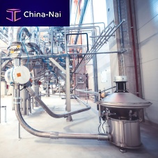 Dense phase pneumatic conveying system continuouscentralizedmedium-pressure