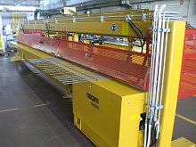 Electrowelded wire mesh shear TBguillotinehigh-productivity