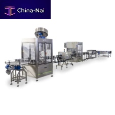 Automatic filling and capping machine Linea Soffiatura, Riempimento, Controllo Peso e Tappaturafor food productsweight