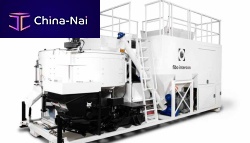 Concrete recycling plant
