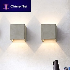 Contemporary wall light CASTLE Soutdoorsteelconcrete